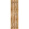Ekena Millwork Spaced Board-n-Batten Shutters w/Z-Bar, Rough Sawn Western Red Cedar, 17 1/8W x 62H, PR RBS06Z17X062RWR - alternate 5